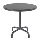 Schaffner Säntis Table d'appoint rabattable ronde Ø54cm Anthracite 77 Graphite 73 
