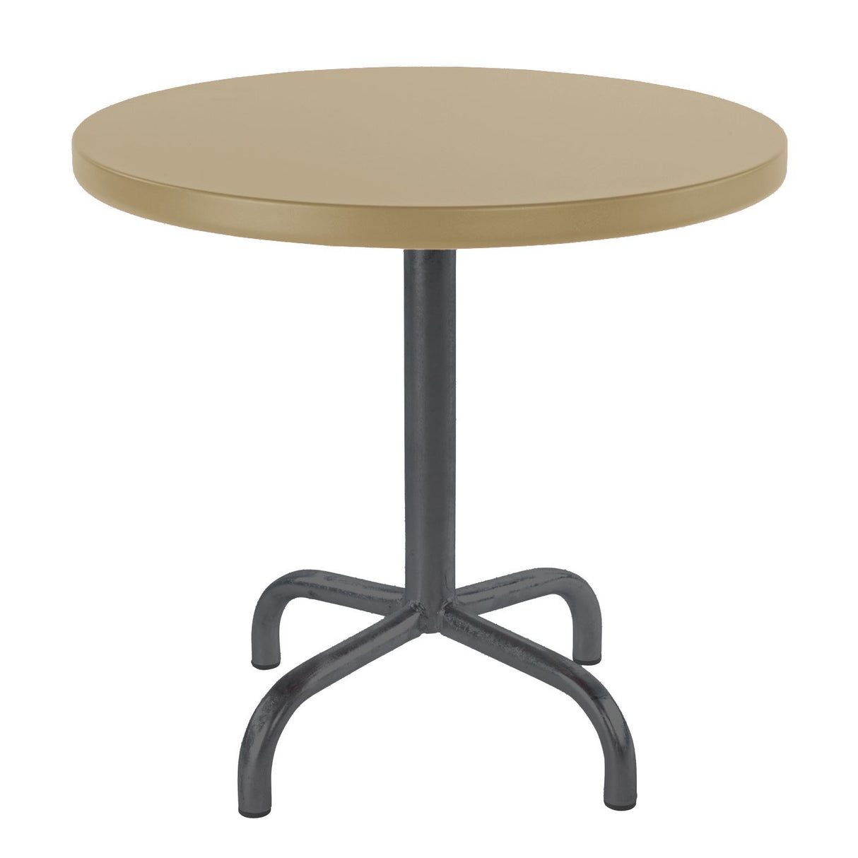 Schaffner Säntis Table d'appoint rabattable ronde Ø54cm Anthracite 77 Marron Pastel 83 