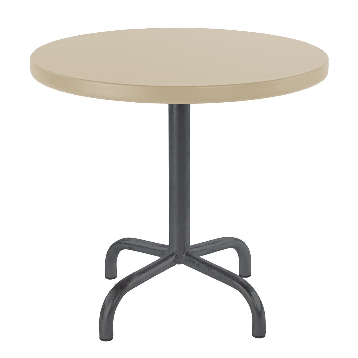 Schaffner Säntis Table d'appoint rabattable ronde Ø54cm Anthracite 77 Sable Pastel 15 
