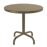 Schaffner Säntis Table d'appoint rabattable ronde Ø54cm Champagne 85 Champagne 85 