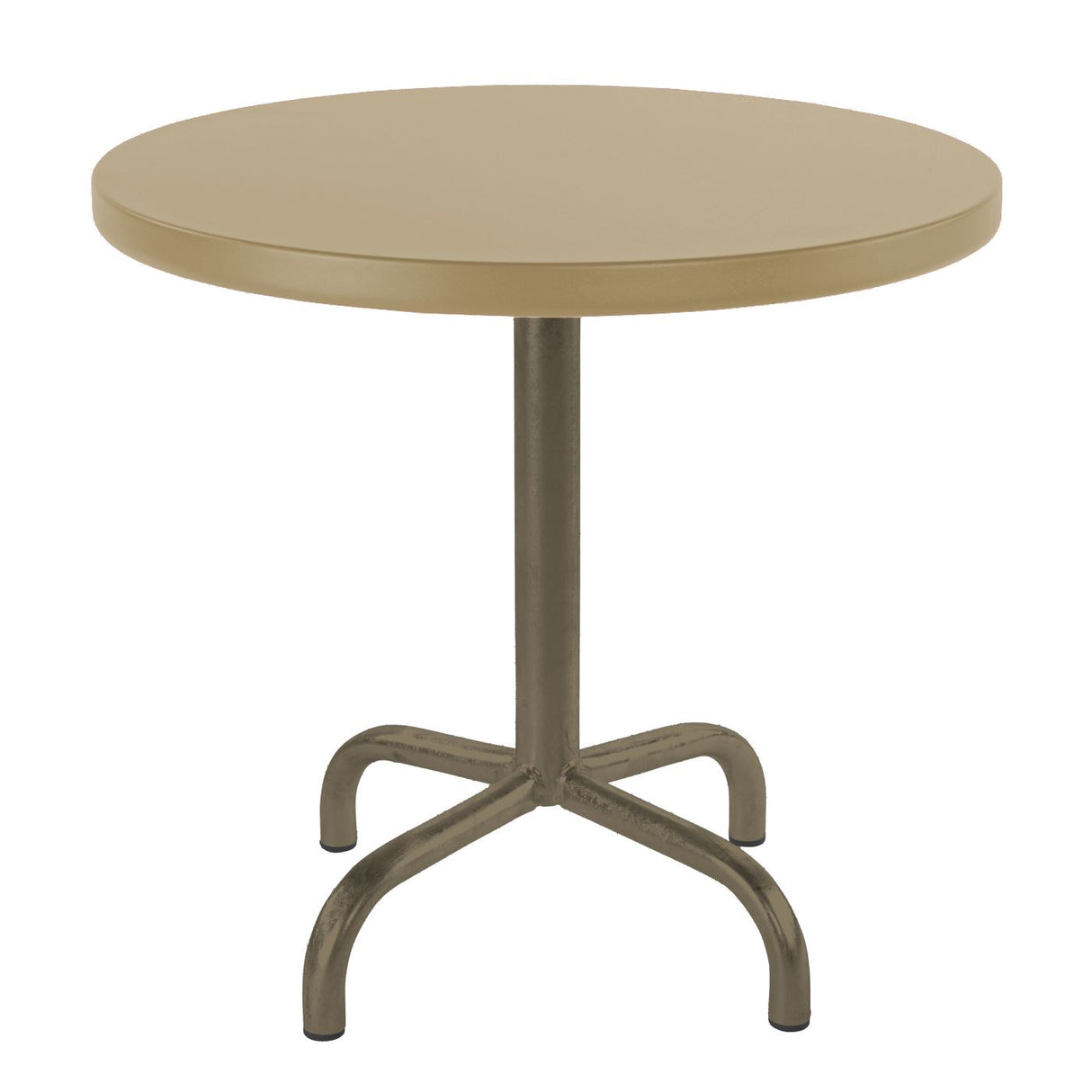 Schaffner Säntis Table d'appoint rabattable ronde Ø54cm Champagne 85 Marron Pastel 83 