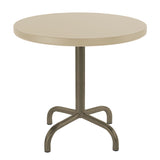 Schaffner Säntis Table d'appoint rabattable ronde Ø54cm Champagne 85 Vert Pastel 64 
