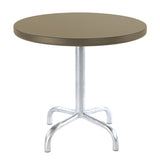 Schaffner Säntis Table d'appoint rabattable ronde Ø54cm Galvanisé à chaud 02 Champagne 85 