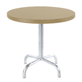 Schaffner Säntis Table d'appoint rabattable ronde Ø54cm Galvanisé à chaud 02 Marron Pastel 83 