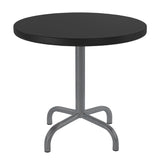 Schaffner Säntis Table d'appoint rabattable ronde Ø54cm Graphite 73 Noir 91 