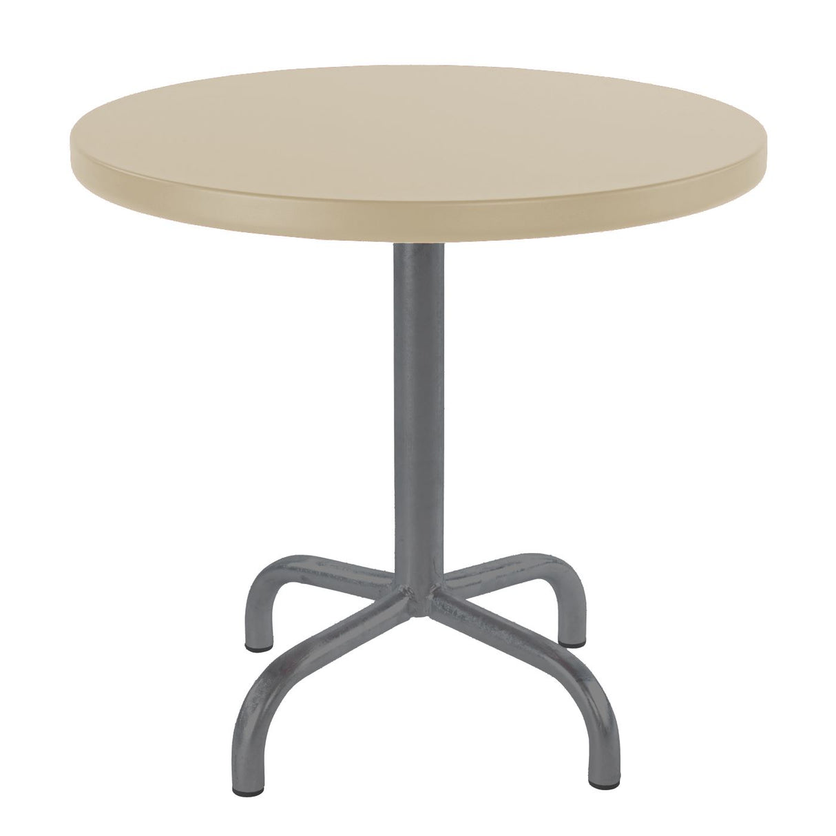 Schaffner Säntis Table d'appoint rabattable ronde Ø54cm Graphite 73 Sable Pastel 15 