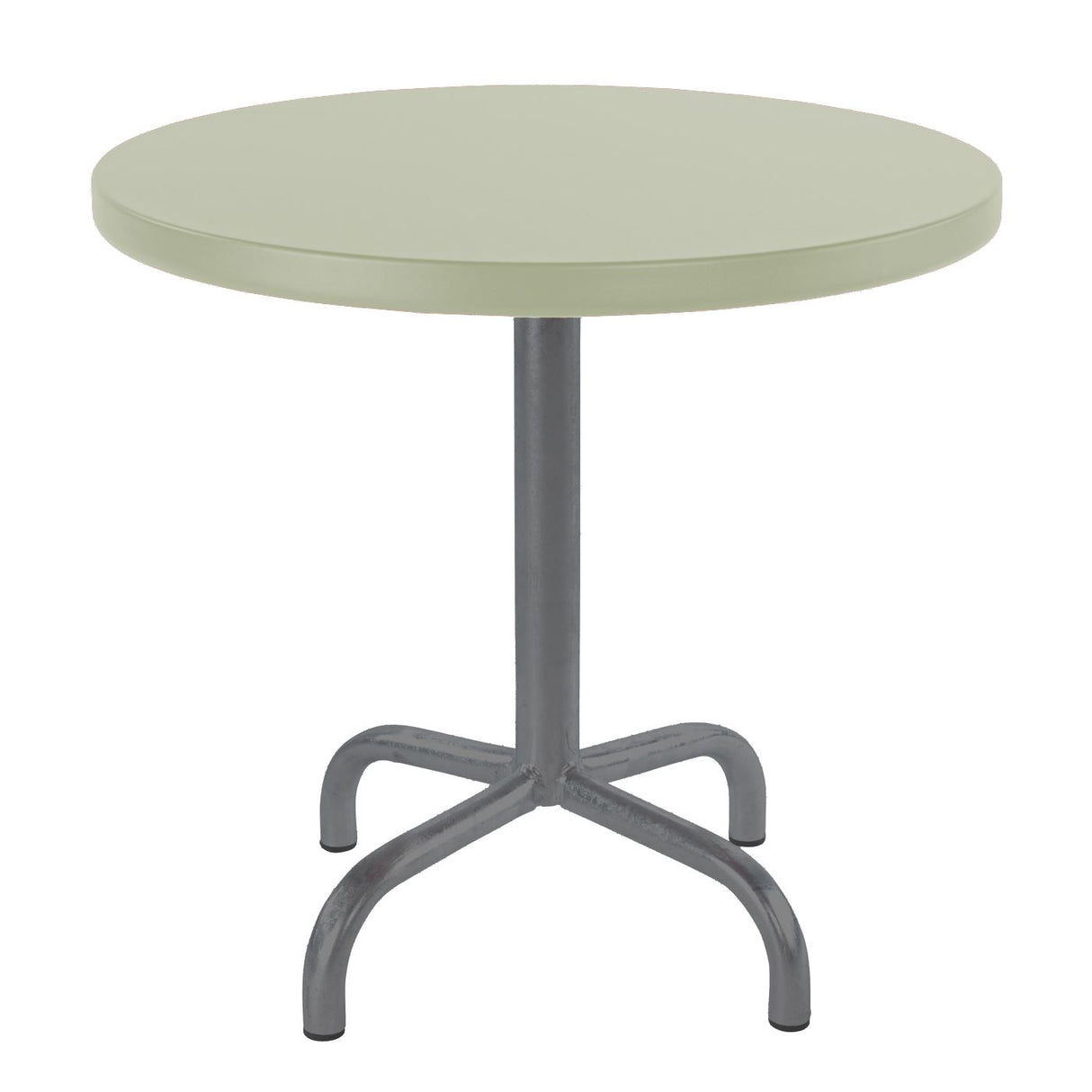 Schaffner Säntis Table d'appoint rabattable ronde Ø54cm Graphite 73 Vert Pastel 64 