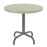 Schaffner Säntis Table d'appoint rabattable ronde Ø54cm Graphite 73 Vert Pastel 64 