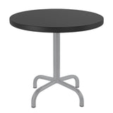 Schaffner Säntis Table d'appoint rabattable ronde Ø54cm Gris Argent 78 Anthracite 77 