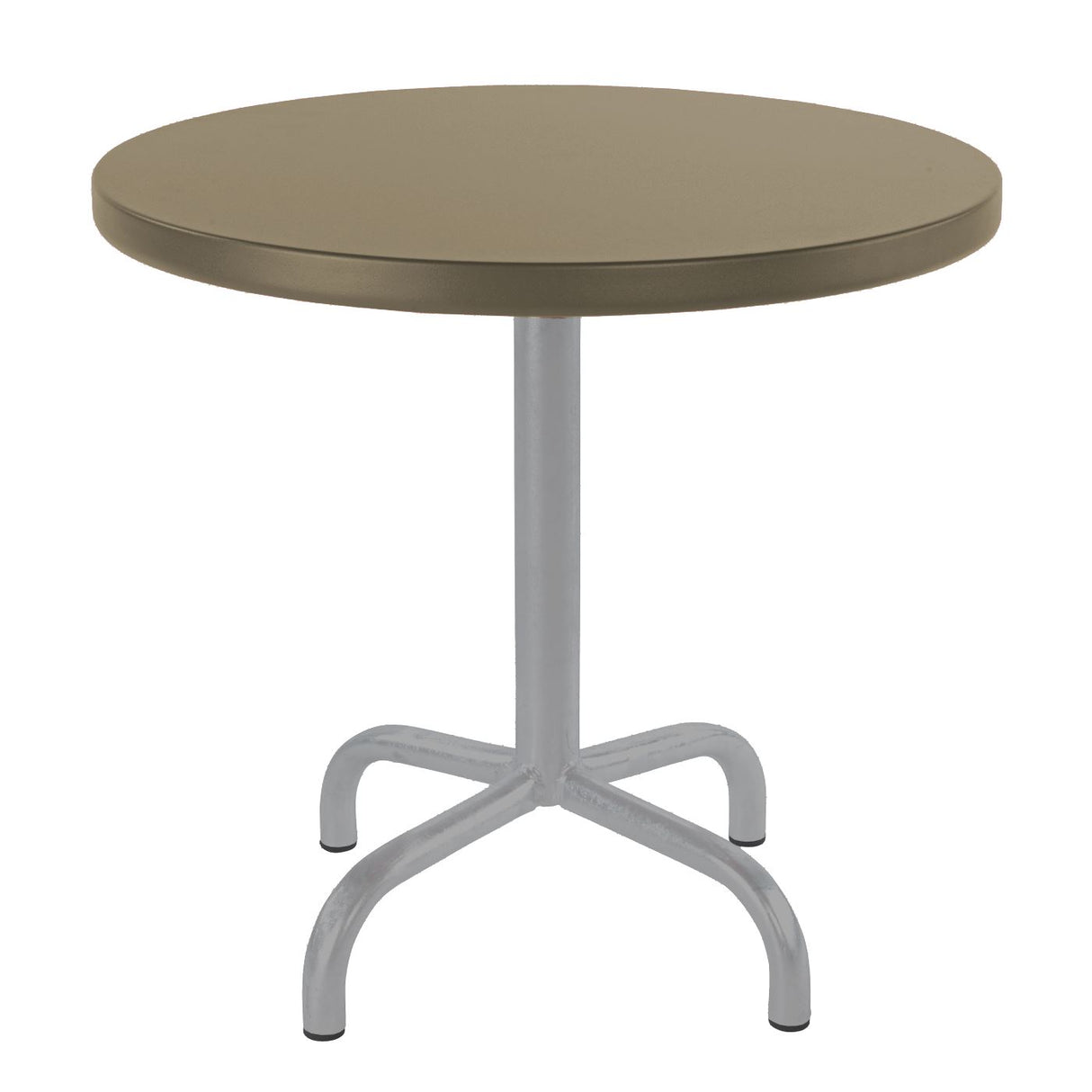 Schaffner Säntis Table d'appoint rabattable ronde Ø54cm Gris Argent 78 Champagne 85 