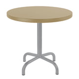 Schaffner Säntis Table d'appoint rabattable ronde Ø54cm Gris Argent 78 Marron Pastel 83 