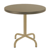 Schaffner Säntis Table d'appoint rabattable ronde Ø54cm Marron Pastel 83 Champagne 85 
