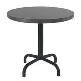 Schaffner Säntis Table d'appoint rabattable ronde Ø54cm Noir 91 Graphite 73 