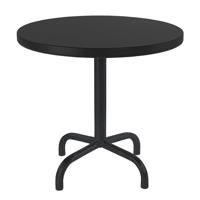 Schaffner Säntis Table d'appoint rabattable ronde Ø54cm Noir 91 Noir 91 