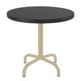 Schaffner Säntis Table d'appoint rabattable ronde Ø54cm Sable Pastel 15 Anthracite 77 