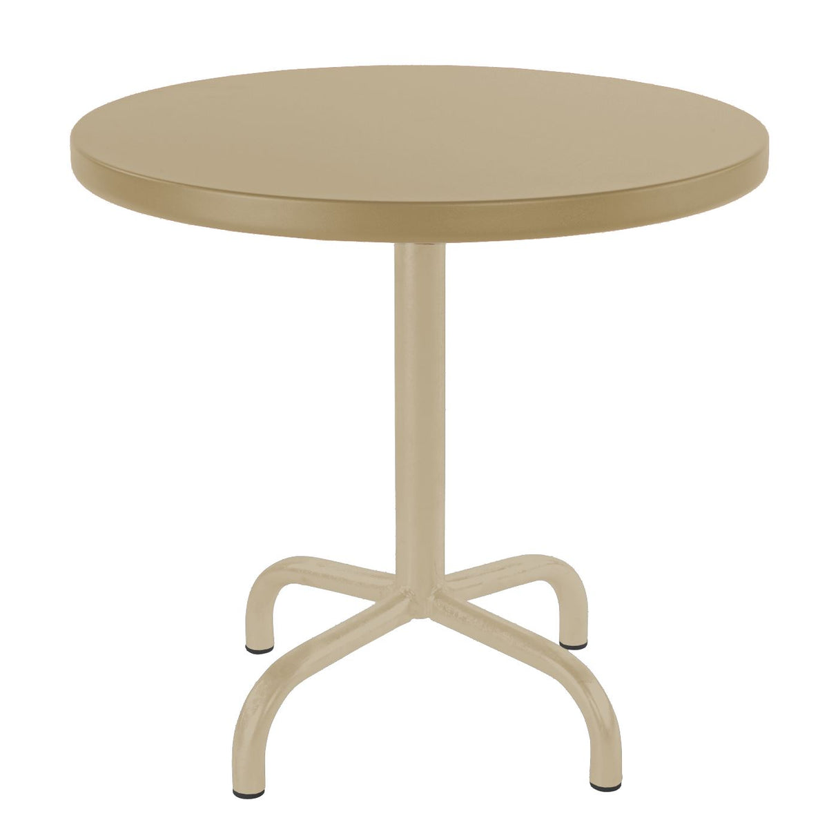 Schaffner Säntis Table d'appoint rabattable ronde Ø54cm Sable Pastel 15 Marron Pastel 83 
