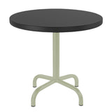Schaffner Säntis Table d'appoint rabattable ronde Ø54cm Vert Pastel 64 Anthracite 77 