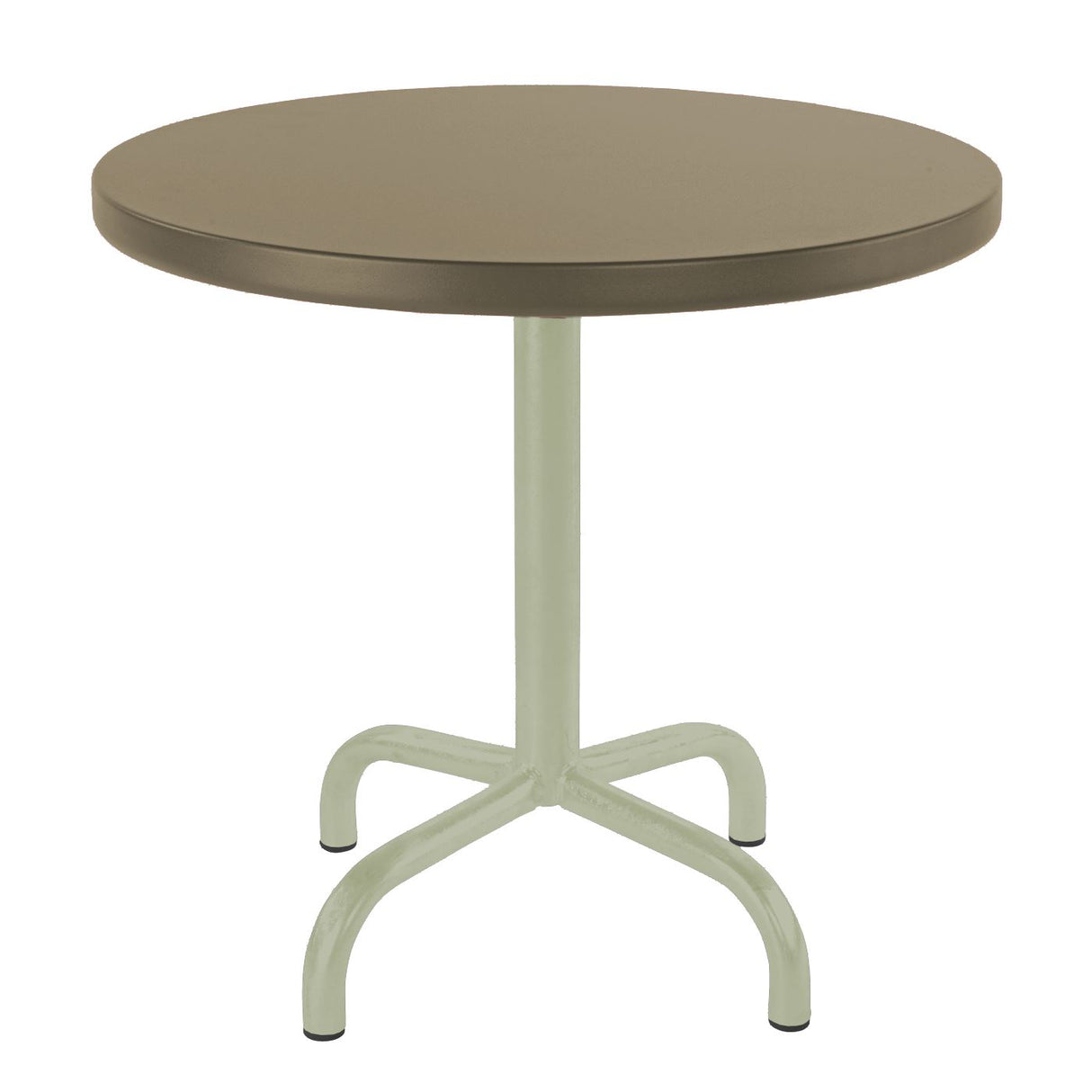 Schaffner Säntis Table d'appoint rabattable ronde Ø54cm Vert Pastel 64 Champagne 85 