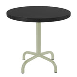 Schaffner Säntis Table d'appoint rabattable ronde Ø54cm Vert Pastel 64 Noir 91 
