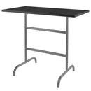 Schaffner Säntis Table haute rabattable 130x70cm Graphite 73 Noir 91 