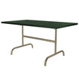 Schaffner Säntis Table repas rabattable 140x80cm Champagne 85 Vert Sapin 66 