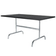 Schaffner Säntis Table repas rabattable 140x80cm Galvanisé à chaud 02 Anthracite 77 