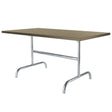 Schaffner Säntis Table repas rabattable 140x80cm Galvanisé à chaud 02 Champagne 85 