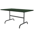 Schaffner Säntis Table repas rabattable 140x80cm Noir 91 Vert Sapin 66 