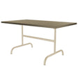 Schaffner Säntis Table repas rabattable 140x80cm Sable Pastel 15 Champagne 85 