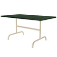 Schaffner Säntis Table repas rabattable 140x80cm Sable Pastel 15 Vert Sapin 66 