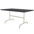 Schaffner Säntis Table repas rabattable 140x80cm Vert Pastel 64 Anthracite 77 