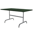 Schaffner Säntis Table repas rabattable 165x90cm Anthracite 77 Vert Sapin 66 