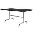 Schaffner Säntis Table repas rabattable 165x90cm Galvanisé à chaud 02 Noir 91 