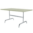 Schaffner Säntis Table repas rabattable 165x90cm Galvanisé à chaud 02 Vert Pastel 64 