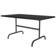 Schaffner Säntis Table repas rabattable 165x90cm Noir 91 Noir 91 