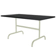 Schaffner Säntis Table repas rabattable 165x90cm Vert Pastel 64 Noir 91 
