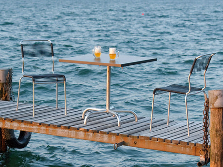 Schaffner Säntis Table repas rabattable 80x80cm 