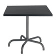 Schaffner Säntis Table repas rabattable 80x80cm Anthracite 77 Anthracite 77 