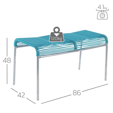 Schaffner Säntis tabouret 2 places Spaghetti 