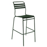 Schaffner Säntis Tabouret de bar à lattes Vert Sapin 66 Vert sapin 66 