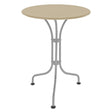 Schaffner St. Moritz Table repas rabattable Ø60cm Gris Argent 78 Sable Pastel 15 
