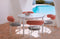 Sifas Big Roll Table repas verre émaillé ronde Ø120cm 
