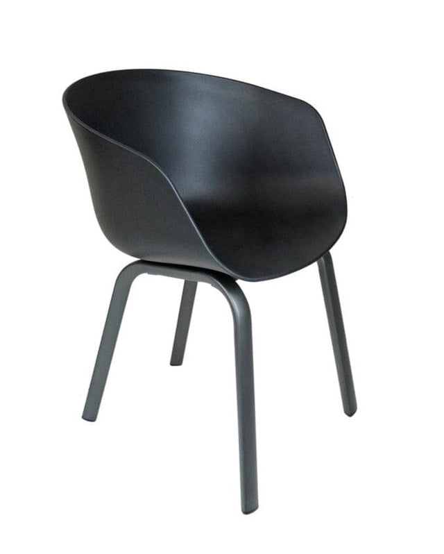 SIT Mobilia Boca Fauteuil repas alu anthracite Black 80 