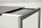 SIT Mobilia Etna Alpha Plus Table à rallonge 160-220x95cm en inox brossé avec Plateau céramique 