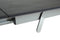 SIT Mobilia Etna Alpha Plus Table à rallonge 160-220x95cm en inox brossé avec Plateau céramique 