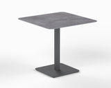 SIT Mobilia Glarus Mollis Table repas 80x80cm plateau céramique Dekton 