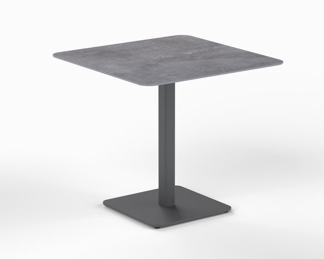SIT Mobilia Glarus Mollis Table repas 80x80cm plateau céramique Dekton 
