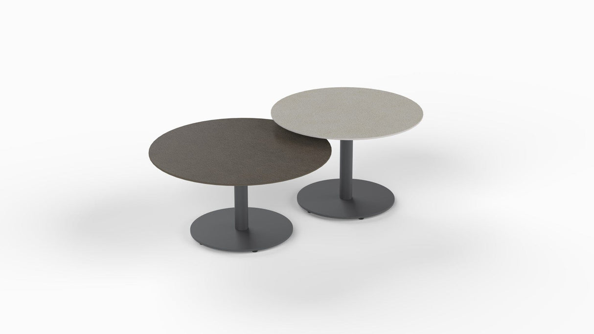 SIT Mobilia Viano Table basse Ø60cm h:45cm plateau céramique Dekton 