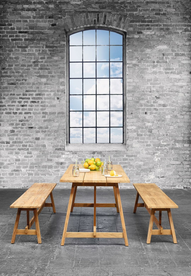 Solpuri Country Table 240 x 80cm - Teck rustique 