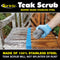 Starbrite Teak Scrub, Paille de fer en inox pour le nettoyage du Teck 